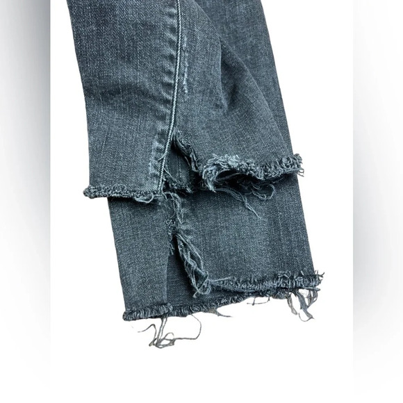 AGOLDE Womens Feel Good High Waist Distressed Ankle Skinny Jeans Size 31 - Picture 10 of 14